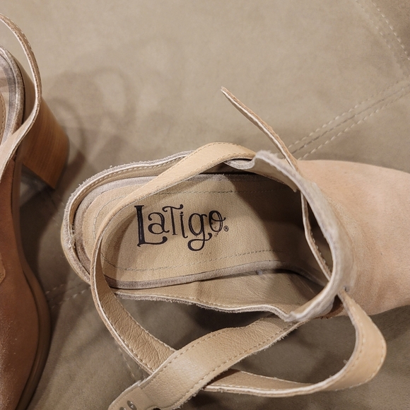 Anthropologie Suede Latigo Jazz Ankle Booties - Sz 7M US - Picture 6 of 11